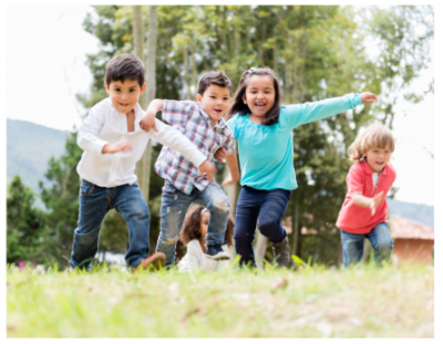 children playing 