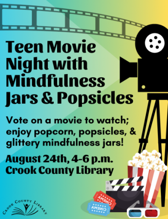 Teen Movie Night w/ Mindfulness Jars & Popsicles