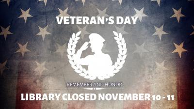 CLOSED - Veteran's Day