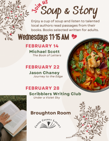 Adult Program: Soup & Story