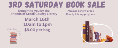 Saturday Book Sale hosted by the Friends of the Library