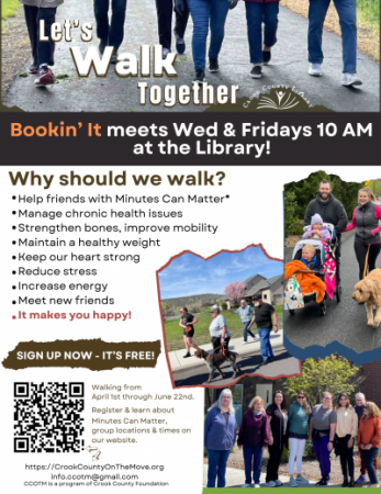 Bookin' It! Let's Walk Together