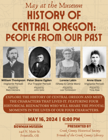 History of Central Oregon: People from Our Past