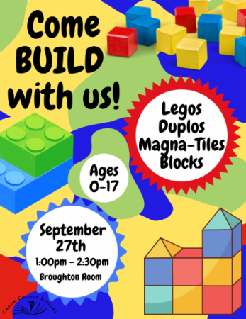 Tween & Teen Program: Come Build with Us!