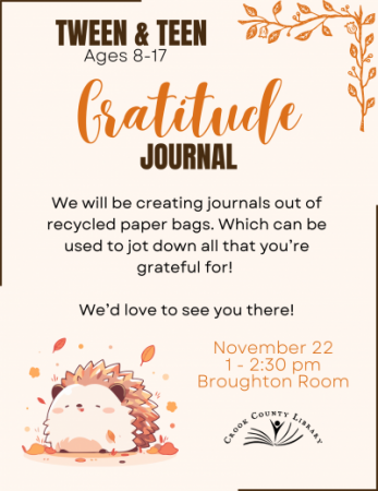 Paper Bag Journal Program