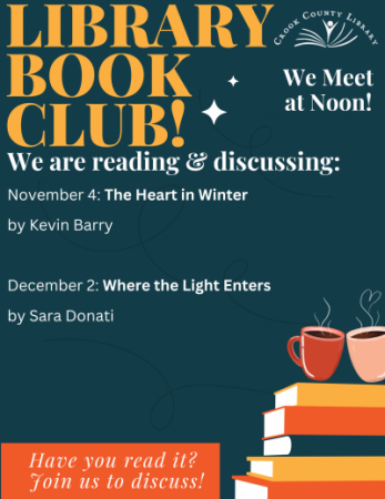 Adult Program: Library Book Club
