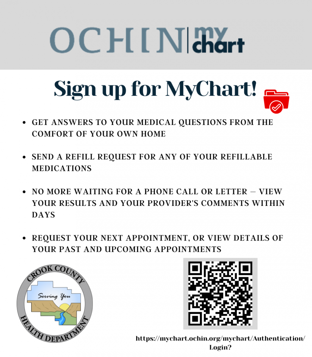 Clinical Services Reproductive Health Crook County Oregon
